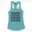 Yachacha Yachacha, Gachacha Gachacha - Black Women's Racerback Tank in Solid Cancun Color